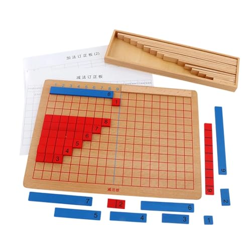 Sharplace Additions- und Subtraktionsbrett, pädagogisches Beobachtungsmathematikspiel, logisches sensorisches Spielzeug, Additions-Subtraktionsstreifenbrett Sharplace Additions- und Subtraktionsbrett, pädagogisches Beobachtungsmathematikspiel, logisches sensorisches Spielzeug, Additions-Subtraktionsstreifenbrett von Sharplace
