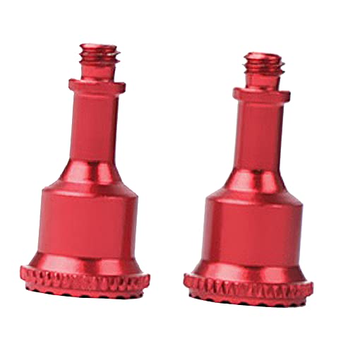 Sharplace Aluminium 2 pcs Fernbedienung Controller Stick für DJI / 2S / Mini 2 Zubehör ersatz Licht Gewicht, nur 4g(1 Paar) - Rot von Sharplace