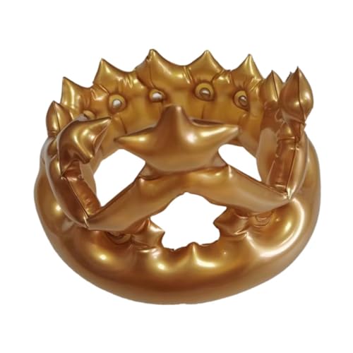 Sharplace Aufblasbare Krone, Partygeschenk, Neuheit, Karneval, Geburtstagshut, Königin für Geburtstagsparty, Verkleidung, Festivals, Foto-Requisiten, Dekoration Sharplace Aufblasbare Krone, Partygeschenk, Neuheit, Karneval, Geburtstagshut, Königin für Geburtstagsparty, Verkleidung, Festivals, Foto-Requisiten, Dekoration von Sharplace