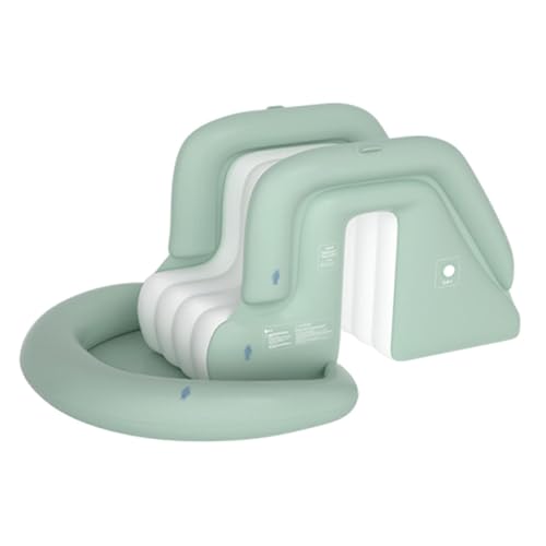 Sharplace Aufblasbare Poolrutsche, tragbares, faltbares Wasserspielzeug für Kinder, einfaches Aufblasen, verschleißfester, Zubehör, Poolzubehör von Sharplace