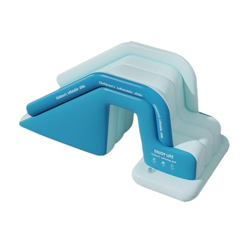 Sharplace Aufblasbare Rutsche, Wasserrutsche, stabil, leistungsstark, tragbar, PVC, für den Sommer, Hinterhof, Familie, Outdoor, Indoor, Garten, Blau Sharplace Aufblasbare Rutsche, Wasserrutsche, stabil, leistungsstark, tragbar, PVC, für den Sommer, Hinterhof, Familie, Outdoor, Indoor, Garten, Blau von Sharplace