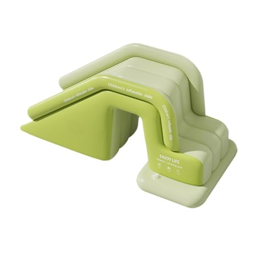 Sharplace Aufblasbare Rutsche, Wasserrutsche, stabil, leistungsstark, tragbar, PVC, für den Sommer, Hinterhof, Familie, Outdoor, Indoor, Garten, GrÜn Sharplace Aufblasbare Rutsche, Wasserrutsche, stabil, leistungsstark, tragbar, PVC, für den Sommer, Hinterhof, Familie, Outdoor, Indoor, Garten, GrÜn von Sharplace
