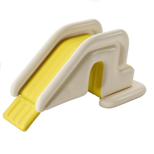 Sharplace Aufblasbare Wasserrutsche, für Kinderbedarf, einfache Montage, tragbares PVC, praktisches, es Zubehör für den Innen- und Außenbereich, Gelb von Sharplace