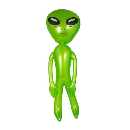 Sharplace Aufblasbares Alien-Spielzeug für Erwachsene und Kinder, Partygeschenke, Foto-Requisiten, lustige aufblasbare Puppe, Alien-Ballon für Bar, Grün von Sharplace