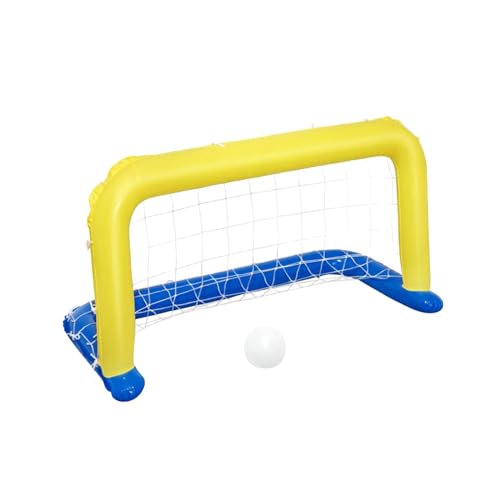 Sharplace Aufblasbares Wasserballnetz, aufblasbare Schwimmbadspiele mit aufblasbarem Ball, aufblasbares Wasserballziel im Freien für Erwachsene von Sharplace