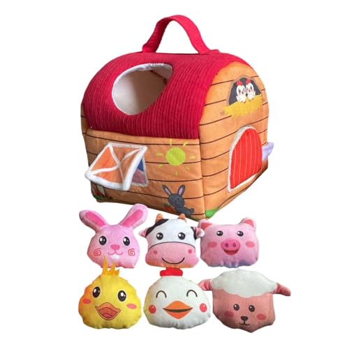 Sharplace Ausgestopfte Bauernhoftiere, Plüschtiere, simulierter Bauernhof, Partygeschenke, leichtes Spielset, Stofftierspielzeug für, Jungen, Mädchen, Style A Sharplace Ausgestopfte Bauernhoftiere, Plüschtiere, simulierter Bauernhof, Partygeschenke, leichtes Spielset, Stofftierspielzeug für, Jungen, Mädchen, Style A von Sharplace