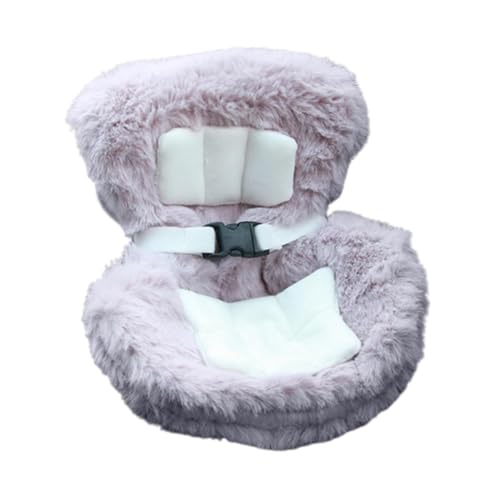 Sharplace Autositz für Puppen, weiches Dekokissen, handgefertigt, Spielzeug, modisches Sammlerstück, Accessoire, Plüschpuppe, Mini-Autositz fürfür Autos, Violett von Sharplace