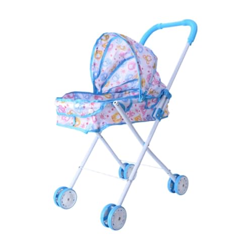 Sharplace Babypuppen Kinderwagen Rollenspiel Spiel für Puppen frühentwicklung Interaktives Treat Play Simulation Pushchair Toy Push Pram Toy Sharplace Babypuppen Kinderwagen Rollenspiel Spiel für Puppen frühentwicklung Interaktives Treat Play Simulation Pushchair Toy Push Pram Toy von Sharplace