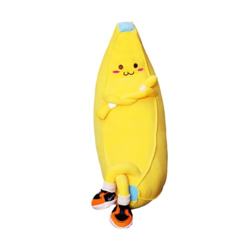 Sharplace Banana Plüschspielzeug Begleiter Schöner dekorativer Kissen Cartoon Geburtstag Geschenk Stofftier für Sofa Wohnzimmer Schlafzimmer Dekor Dekor, 50cm Sharplace Banana Plüschspielzeug Begleiter Schöner dekorativer Kissen Cartoon Geburtstag Geschenk Stofftier für Sofa Wohnzimmer Schlafzimmer Dekor Dekor, 50cm von Sharplace