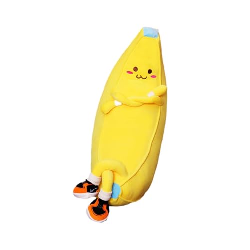 Sharplace Banana Plüschspielzeug Begleiter Schöner dekorativer Kissen Cartoon Geburtstag Geschenk Stofftier für Sofa Wohnzimmer Schlafzimmer Dekor Dekor, 90cm Sharplace Banana Plüschspielzeug Begleiter Schöner dekorativer Kissen Cartoon Geburtstag Geschenk Stofftier für Sofa Wohnzimmer Schlafzimmer Dekor Dekor, 90cm von Sharplace