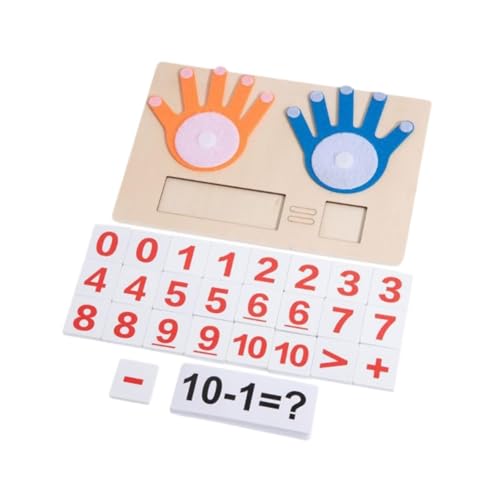 Sharplace Bildungsnummer Spielzeug Vorschullern Spielzeugnummer Block Kindergärtner Geschenke für Kinder Ergänzung Bildungsmathematikspielzeug von Sharplace