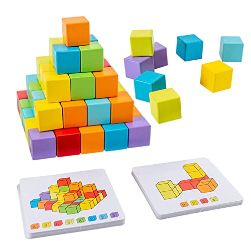 Sharplace Blocks Set Lernspielzeug Mehrfarbige Holzklötze für Kleinkinder Kindergeschenke Sharplace Blocks Set Lernspielzeug Mehrfarbige Holzklötze für Kleinkinder Kindergeschenke von Sharplace