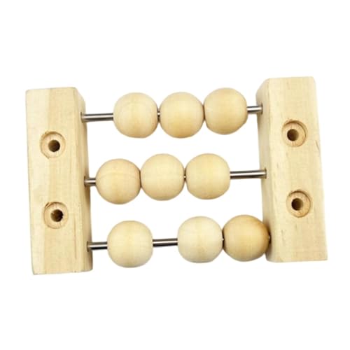 Sharplace Busy Board DIY-Zubehör Sensory Board Zubehör Kooperation Motorik Entwicklung Dreireihiges Perlenspielzeug für Vorschulauto von Sharplace