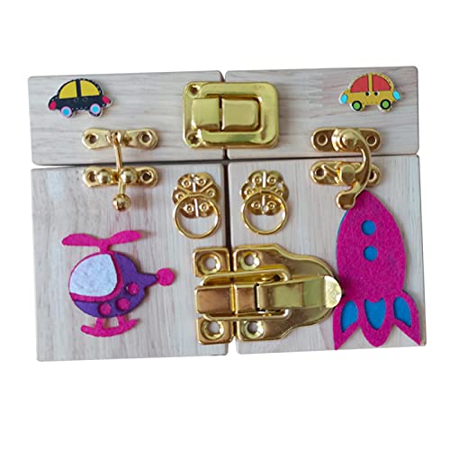 Sharplace Busy Board Zubehör Riegel und Türen Lernspielzeug für Mädchen Kleinkinder Reisen, Stil b Sharplace Busy Board Zubehör Riegel und Türen Lernspielzeug für Mädchen Kleinkinder Reisen, Stil b von Sharplace