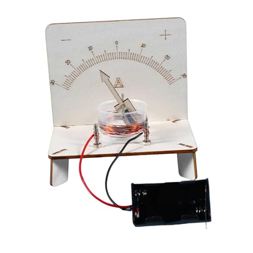 Sharplace DIY Amperemeter-Modell, Stammprojekt, Lehrmittel, Lernspielzeug, Selbstmontage, Physik-Experimentiersätze für Heimstudenten von Sharplace