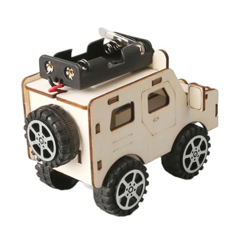 Sharplace DIY-Elektroauto-Modell, Wissenschaftsspielzeug, Robustes pädagogisches Spielzeugauto-Kit, wissenschaftliches Experiment aus Holz, handgefertigt für Sharplace DIY-Elektroauto-Modell, Wissenschaftsspielzeug, Robustes pädagogisches Spielzeugauto-Kit, wissenschaftliches Experiment aus Holz, handgefertigt für von Sharplace