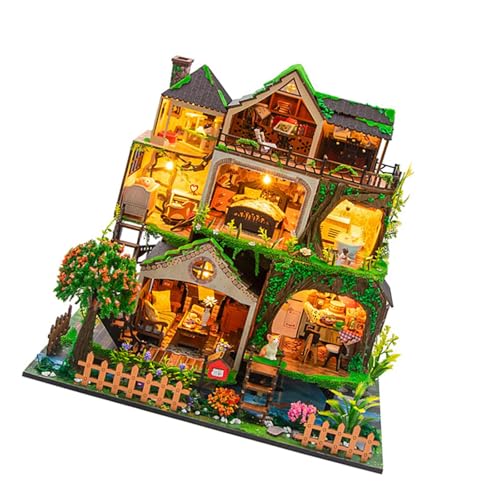 Sharplace DIY Miniatur Puppenhaus Mini Diorama Handwerk Kunstwerk Sammlerstücke Schreibtisch Dekoration Vielseitige 3D Puzzles Desktop Ornament Sharplace DIY Miniatur Puppenhaus Mini Diorama Handwerk Kunstwerk Sammlerstücke Schreibtisch Dekoration Vielseitige 3D Puzzles Desktop Ornament von Sharplace