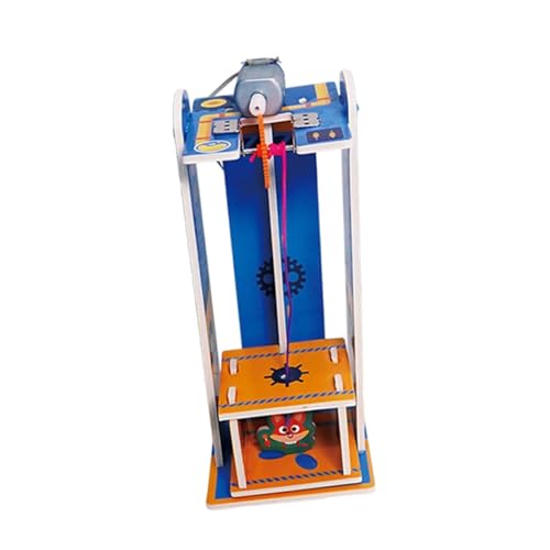 Sharplace DIY Modell Aufzug Bauset Experimentierbausatz Wissenschaftsprojekt Lernspielzeug Puzzles für Bildung Hand-Augen-koordination Kinder Spielzimmer Sharplace DIY Modell Aufzug Bauset Experimentierbausatz Wissenschaftsprojekt Lernspielzeug Puzzles für Bildung Hand-Augen-koordination Kinder Spielzimmer von Sharplace