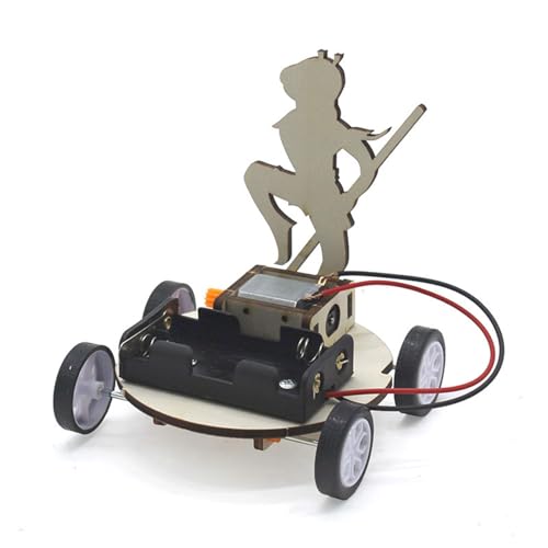 Sharplace DIY Wissenschaftsbausatz, wissenschaftliches Experimentierset für Schüler, unbemalt, Mittelschulprojekt, Mini-Spielzeug aus, 3D-Holzspielzeug zum von Sharplace