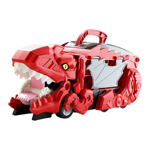 Sharplace Dino Transporter Fahrzeug für Kinder, Spaß Spielzeug für Jungs und Mädchen, Rot von Sharplace