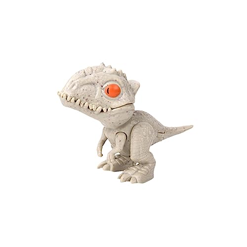 Sharplace Dinosaurier-beißspielzeug, Action-Figur, Neuheit mit den, Flexible Hand-Dinosaurier-Puppe, knifflige beißende Hand für, Grauer Indominus Sharplace Dinosaurier-beißspielzeug, Action-Figur, Neuheit mit den, Flexible Hand-Dinosaurier-Puppe, knifflige beißende Hand für, Grauer Indominus von Sharplace