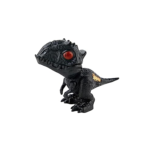 Sharplace Dinosaurier-beißspielzeug, Action-Figur, Neuheit mit den, Flexible Hand-Dinosaurier-Puppe, knifflige beißende Hand für, Schwarzer Indominus Sharplace Dinosaurier-beißspielzeug, Action-Figur, Neuheit mit den, Flexible Hand-Dinosaurier-Puppe, knifflige beißende Hand für, Schwarzer Indominus von Sharplace