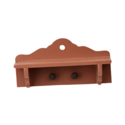Sharplace Dollhouse Hut und Katastar Miniatur Kleidung Kleiderbügel Miniaturmöbel Modell Mini Schrank Rack für Szene Badezimmerdekoration, Rosa Sharplace Dollhouse Hut und Katastar Miniatur Kleidung Kleiderbügel Miniaturmöbel Modell Mini Schrank Rack für Szene Badezimmerdekoration, Rosa von Sharplace