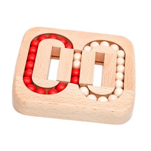 Sharplace Drehspielzeug Aus Holz für Kinder Und Mädchen, Ornament, Lernspielzeug, Holzperle von Sharplace