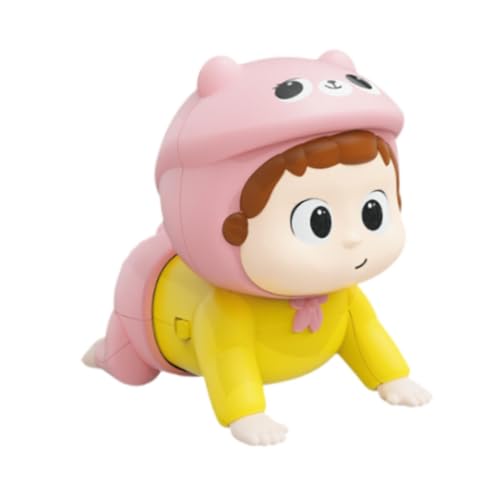 Sharplace Dull Crackling Spielzeug sensorisch Walking Musical Spielzeug Geburtstagsgeschenk Elektrische Babykriechpuppe Lernen für Säuglinge Mädchen, Rosa Bär Sharplace Dull Crackling Spielzeug sensorisch Walking Musical Spielzeug Geburtstagsgeschenk Elektrische Babykriechpuppe Lernen für Säuglinge Mädchen, Rosa Bär von Sharplace