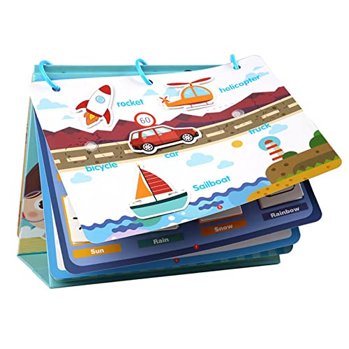 Sharplace Early Educational Activity Binder für Sensory Learning Materials Tracing Coloring Book Kindergarten Boy Girl Sharplace Early Educational Activity Binder für Sensory Learning Materials Tracing Coloring Book Kindergarten Boy Girl von Sharplace