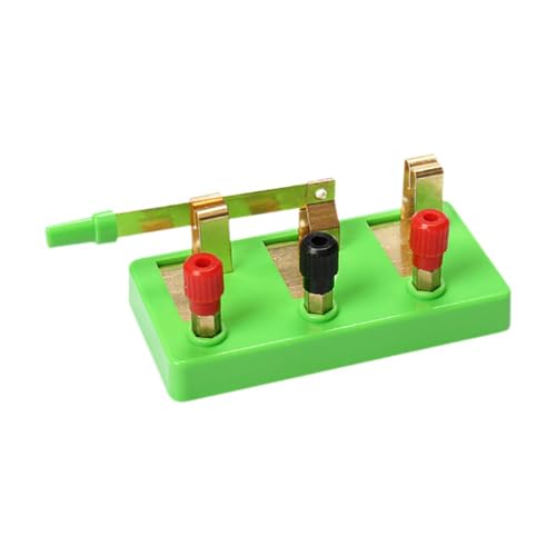 Sharplace Einzelpolmesserschalter Elektrisches Experiment Physik Experimente Geräte Demonstration Lehren Requisiten für Kinder im Klassenzimmer von Sharplace