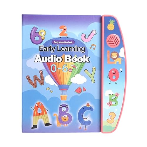 Sharplace Englisch Lernen, sprechendes Buch, elektronisches Spielzeug, frühe Sprachentwicklung, Fingerzeig-Lesen, Vorschule, interaktives Soundbuch, Rosa Sharplace Englisch Lernen, sprechendes Buch, elektronisches Spielzeug, frühe Sprachentwicklung, Fingerzeig-Lesen, Vorschule, interaktives Soundbuch, Rosa von Sharplace