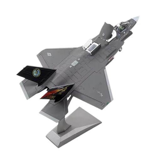 Sharplace F35 B Kampfjet-Modell im Maßstab 1/72, Flugzeugmodell, Geschenk, Sammlerstück, Druckguss-Flugzeugmodell für Bar, Büro, Bücherregal, Schlafzimmer, von Sharplace
