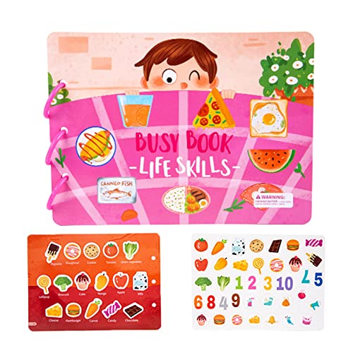 Sharplace Faltbares, Paster-Szenenbuch, Stickerbuch zum frühen Lernen für Spielgeburtstage, Leben Sharplace Faltbares, Paster-Szenenbuch, Stickerbuch zum frühen Lernen für Spielgeburtstage, Leben von Sharplace