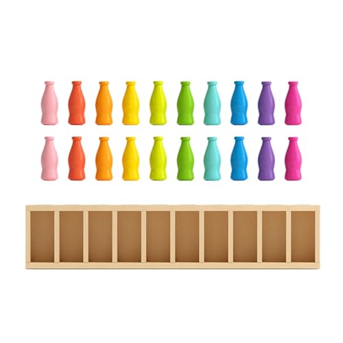 Sharplace Farbabgleichsspiel-Set, Intelligenzentwicklung, Familiengruppen-Herausforderung, Partyzubehör, Spielzeug für logisches Denken, Farbratespiel Sharplace Farbabgleichsspiel-Set, Intelligenzentwicklung, Familiengruppen-Herausforderung, Partyzubehör, Spielzeug für logisches Denken, Farbratespiel von Sharplace