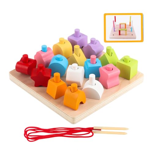 Sharplace Farbabgleichsspielzeug, Sortier- und Stapelspielzeug aus für Jungen und Mädchen, für Kleinkinder von 1–3 Jahren, lehrreich zur Entwicklung des von Sharplace