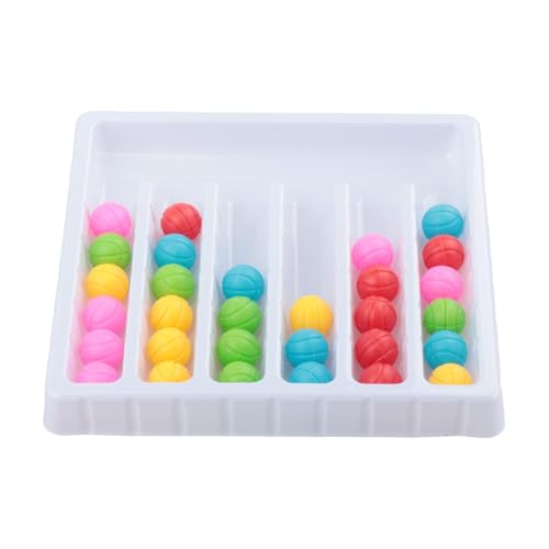 Sharplace Farbsortierspielzeug, Feinmotorik, Geschenksortierspiel, Farbball-Rückgabespiel, Vorschul-Lernaktivitäten für Kleinkinder von Sharplace