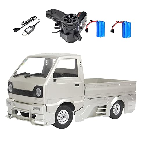 Sharplace Ferngesteuertes Lastwagen Spielzeug, 2,4 GHz Mini LKW Fernbedienung, Silber 2 batterien von Sharplace
