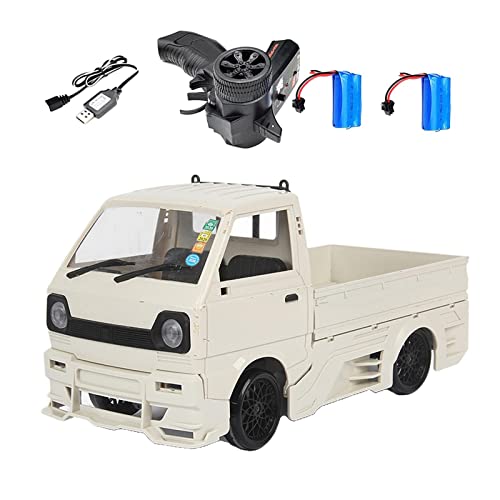 Sharplace Ferngesteuertes Lastwagen Spielzeug, 2,4 GHz Mini LKW Fernbedienung, Weiß 2 batterien von Sharplace