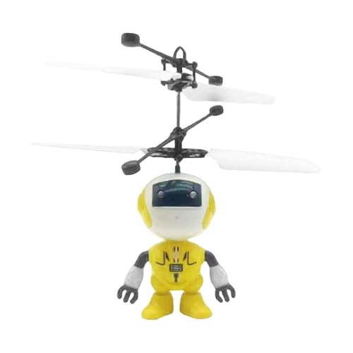 Sharplace Fliegendes Roboterspielzeug, fliegendes Spielzeug für Jungen, kreatives Drohnen-Spielzeug, Leichter Fliegender Ball, drinnen und draußen, für Jungen, Gelb Sharplace Fliegendes Roboterspielzeug, fliegendes Spielzeug für Jungen, kreatives Drohnen-Spielzeug, Leichter Fliegender Ball, drinnen und draußen, für Jungen, Gelb von Sharplace