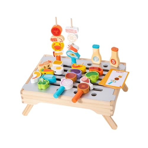 Sharplace Grill-Set, Küchenspielzeug-Set, Rollenspiel, frühes Lernspielzeug, Grillzubehör, Grillspielzeug für im Alter von 3, 4, 5, 6 Jahren Sharplace Grill-Set, Küchenspielzeug-Set, Rollenspiel, frühes Lernspielzeug, Grillzubehör, Grillspielzeug für im Alter von 3, 4, 5, 6 Jahren von Sharplace