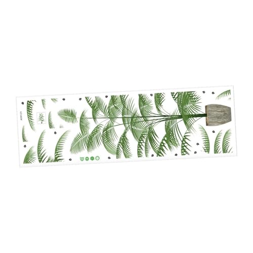 Sharplace Grüne Pflanzen Wandaufkleber Abnehmbare Wandtattoos Wohnkultur Sofa Hintergrund Dekorative Tapetenkunst für Küche Büro von Sharplace