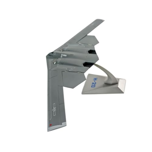 Sharplace H-20 Strategic Fighter Modell im Maßstab 1/200, Ausstellungsstand, Flugzeugdekor, Sammlerflugzeugmodell für Regal, Tischplatte, Zuhause von Sharplace