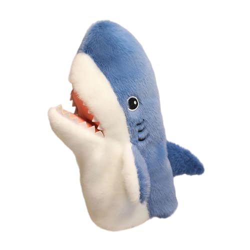 Sharplace Handpuppen zum Geschichtenerzählen, weiches Rollenspiel, interaktives Puppenspielzeug, Stofftierspielzeug für Aufführungen, Bühnenshows, Kindergarten, Hai Sharplace Handpuppen zum Geschichtenerzählen, weiches Rollenspiel, interaktives Puppenspielzeug, Stofftierspielzeug für Aufführungen, Bühnenshows, Kindergarten, Hai von Sharplace