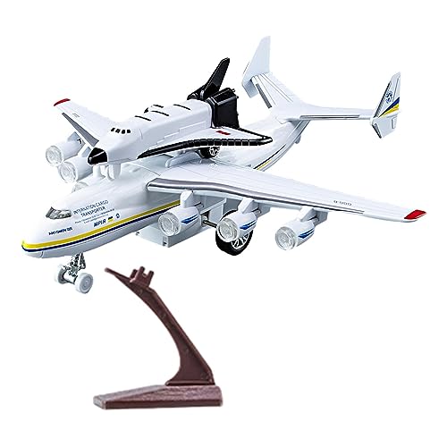 Sharplace Hochwertiges Flugzeugspielzeug mit praktischem Ständer, Blaue Linien von Sharplace