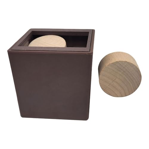 Sharplace Hölzernes Denkspiel-Puzzle, Würfel, Puzzle, logische Vorstellungskraft, Herausforderung, Holz-Puzzle-Box für Party-Spielzeug, Kinder, Kreis Sharplace Hölzernes Denkspiel-Puzzle, Würfel, Puzzle, logische Vorstellungskraft, Herausforderung, Holz-Puzzle-Box für Party-Spielzeug, Kinder, Kreis von Sharplace
