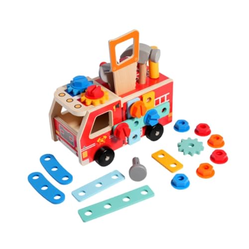 Sharplace Holz LKW Spielzeug Werkzeugset für Kinder ab 3 Jahren von Sharplace