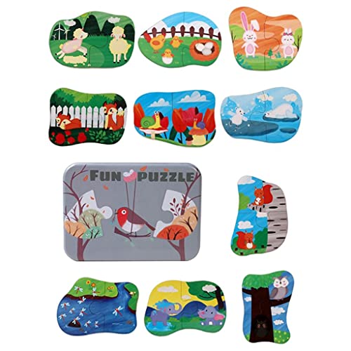 Sharplace Holz Puzzle Puzzle Passenden Puzzle Spiel Pädagogisches Lernen Spielzeug Kinder, Entwickeln ihre Fähigkeiten, Stil 2 von Sharplace