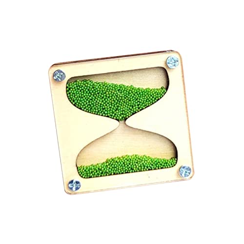 Sharplace Holz Sanduhr Busy Board Kit Lernspielzeug Feinmotorik für Jungen Mädchen Reiseauto Spielzeug, Hellblau von Sharplace