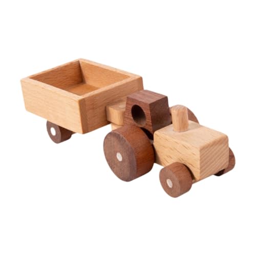 Sharplace Holzauto-Spielzeug, technisches Fahrzeugmodell für Kinder, Bastelfigur, frühes Lernspiel für Jungen, Partyzubehör, Kindertag, Style H von Sharplace